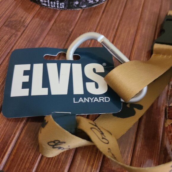 Three Elvis Themed Dog Collars & Elvis Lanyard - New - Picture 8 of 10